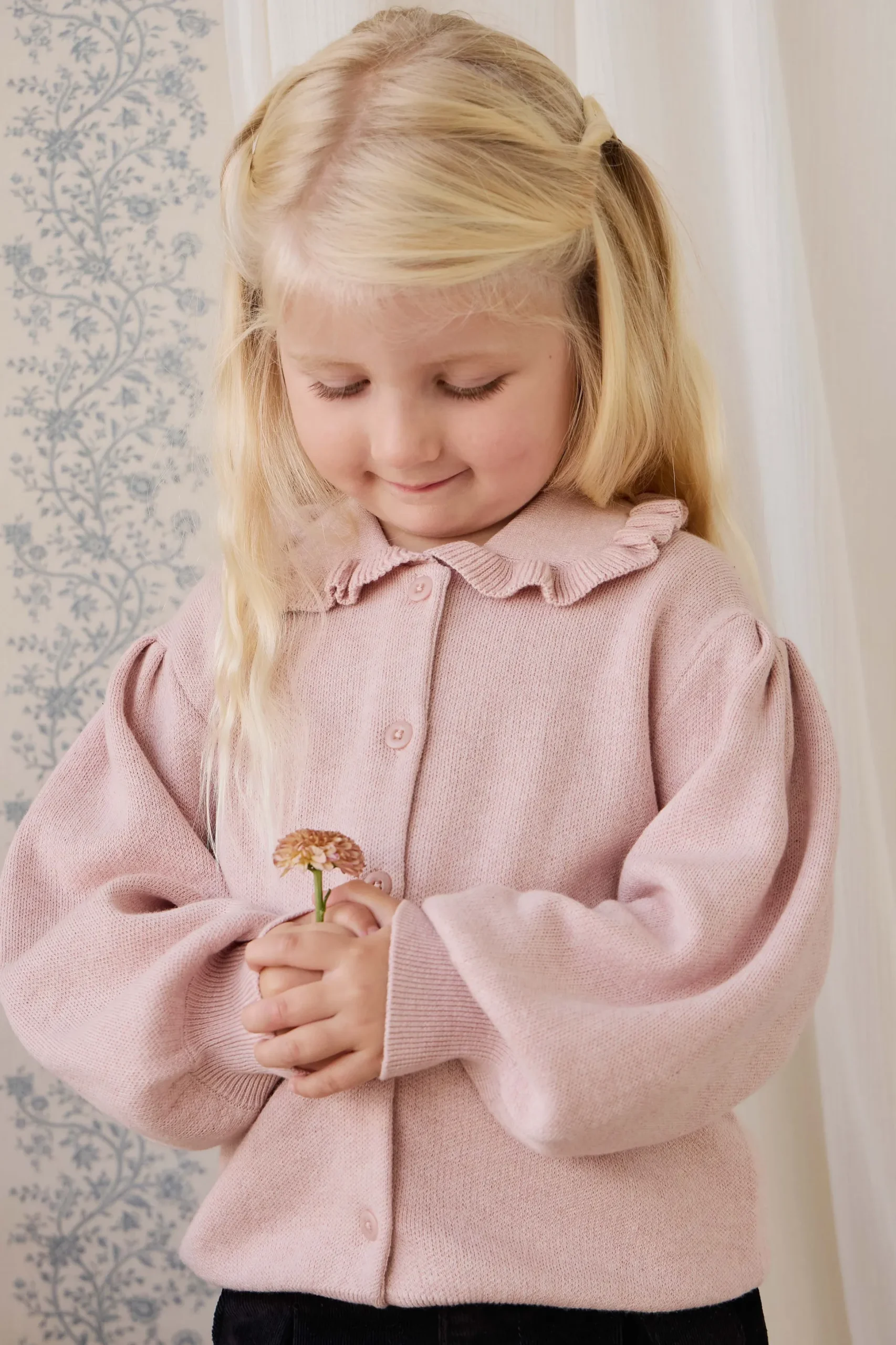 Bonnie Knitted Cardigan - Peachy Keen Marle