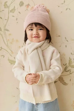 Cassie Jacquard Scarf - Egret