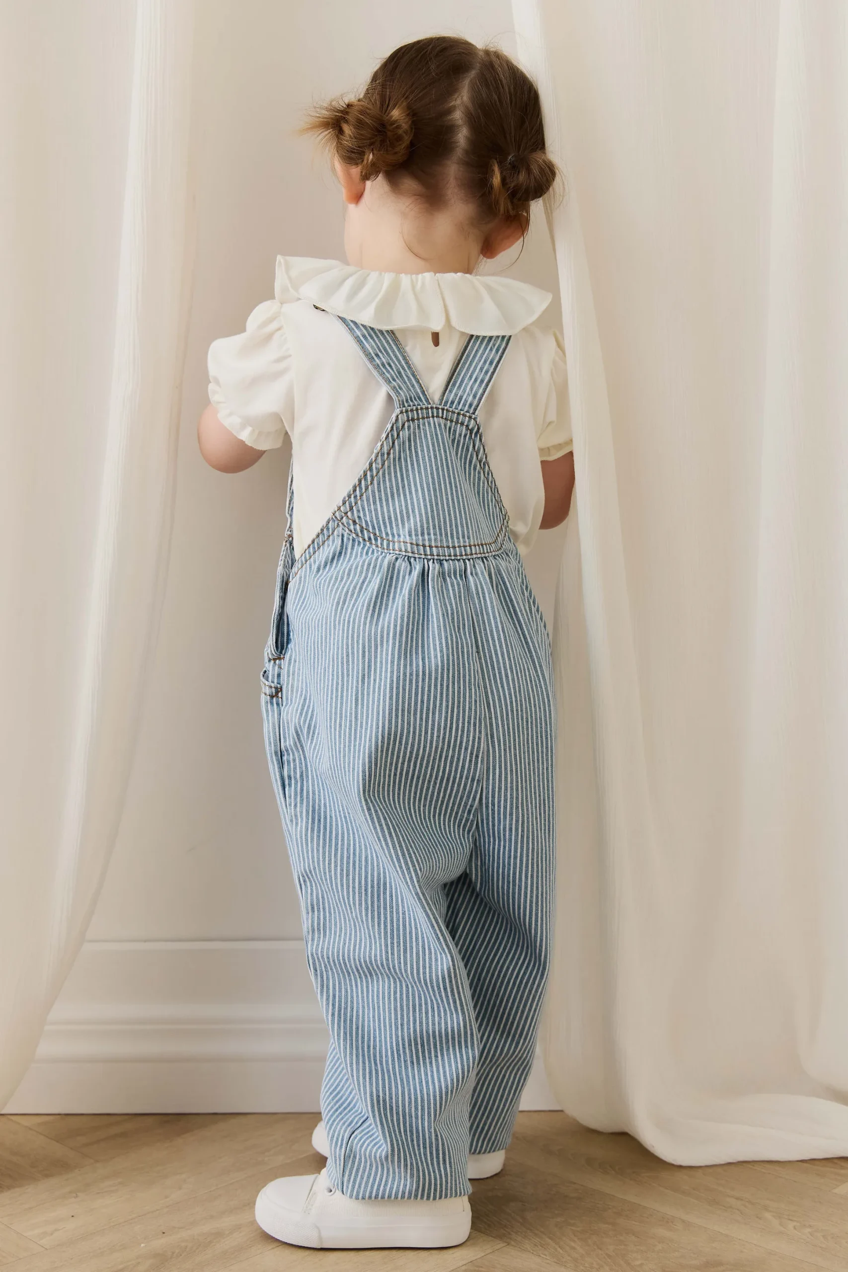 Cecil Overall - Holiday Stripe