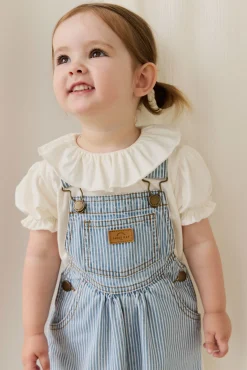 Cecil Overall - Holiday Stripe