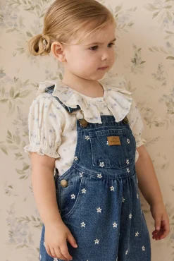 Cecil Overall-Josie Floral Denim