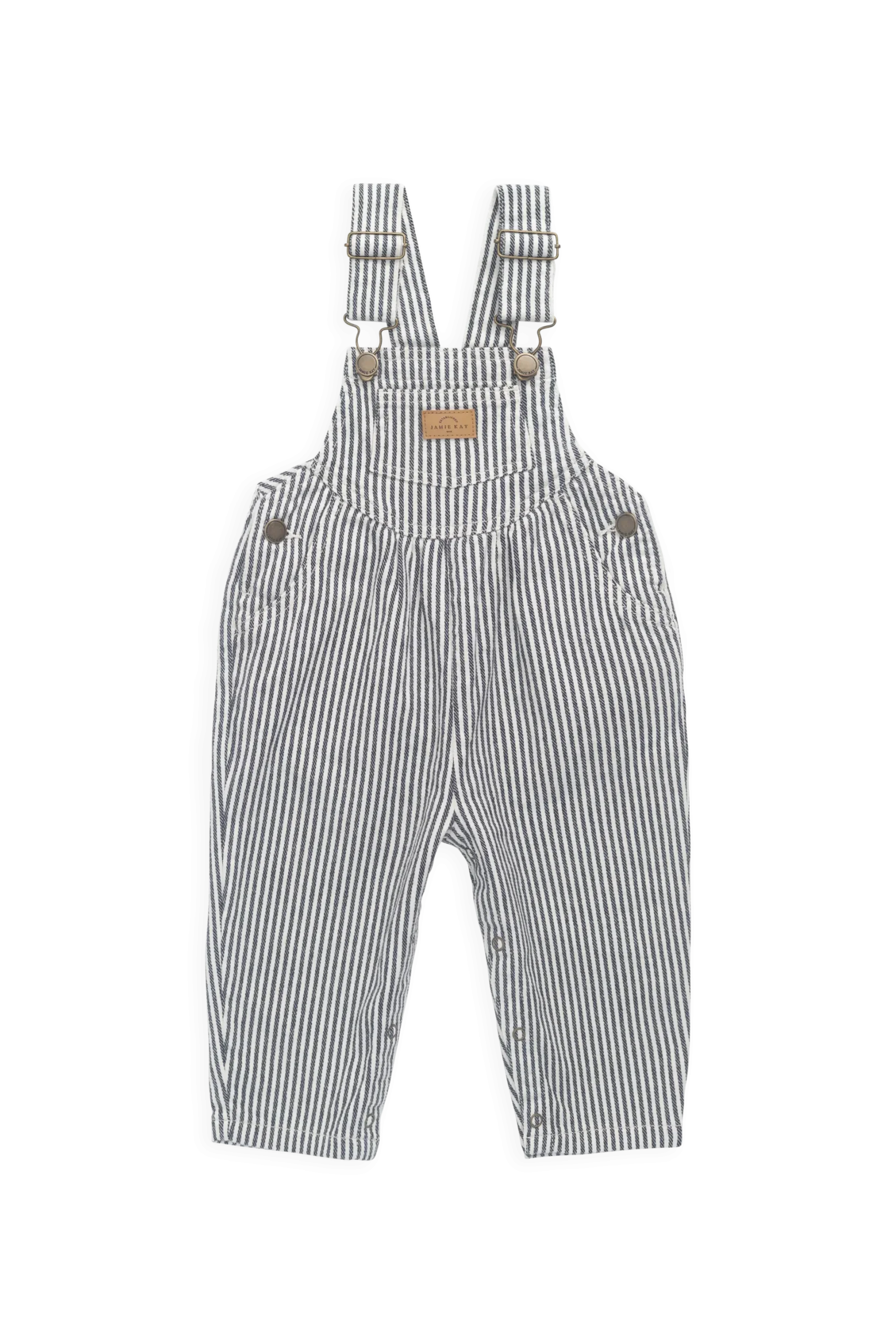 Cecil Overall-Sailor Stripe Eclipse / Cloud