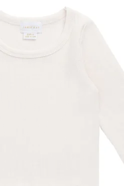 Cotton Fine Rib Agathe Top - Blushed Rose