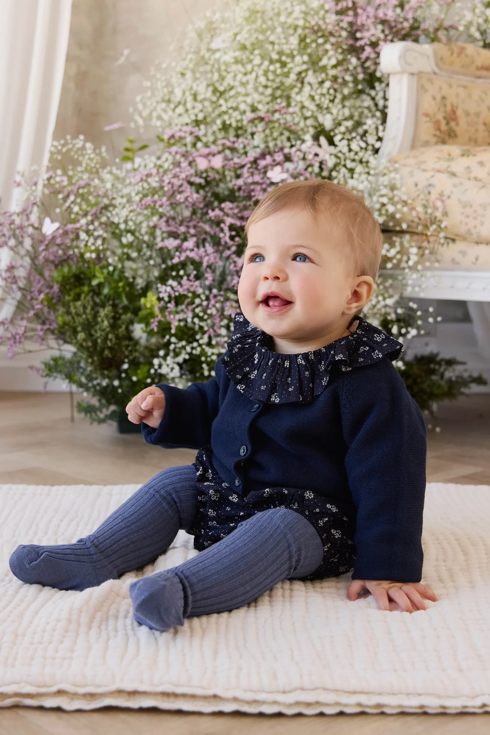Delaney Knitted Cardigan - Starry Night
