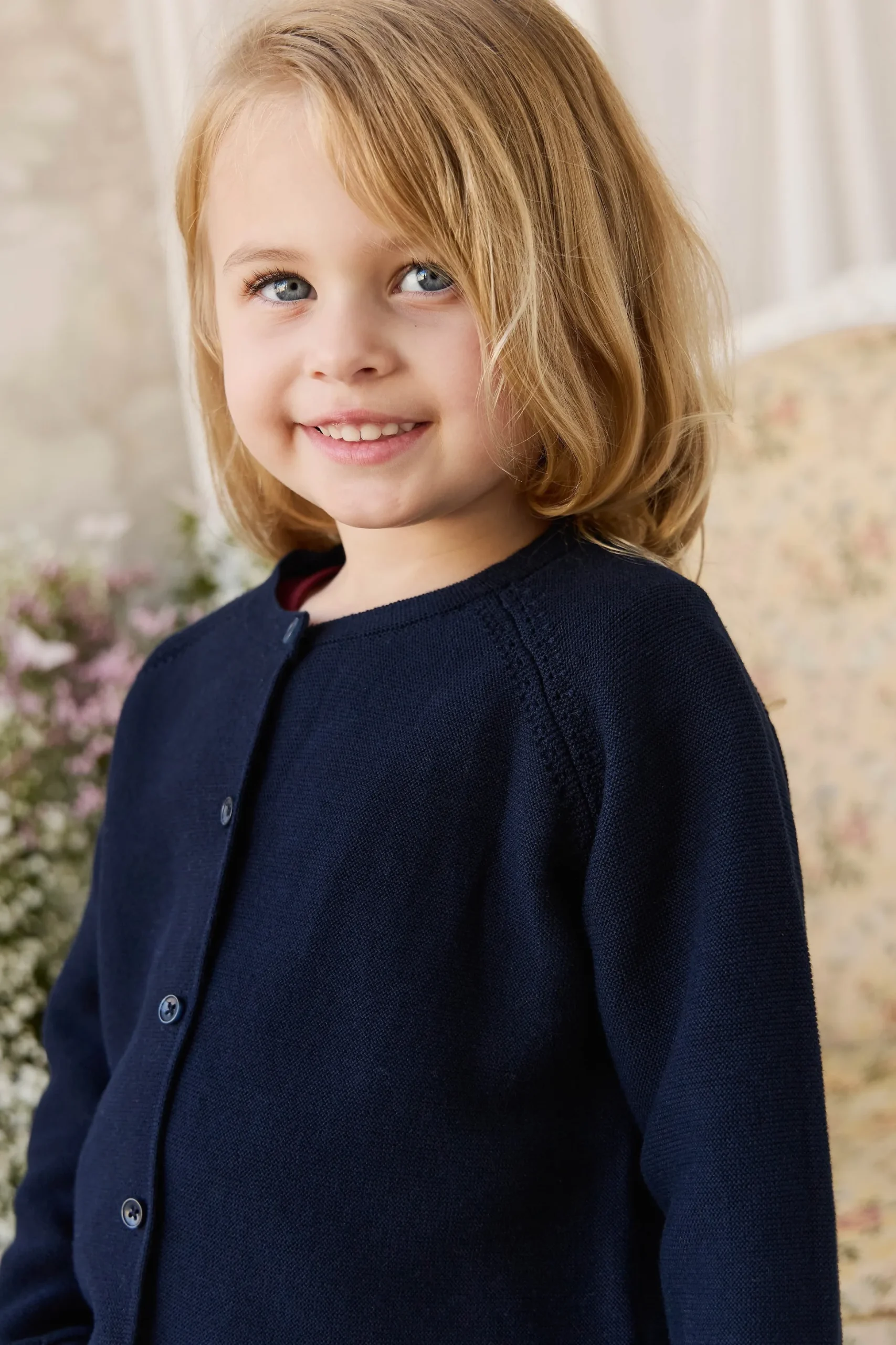 Delaney Knitted Cardigan - Starry Night