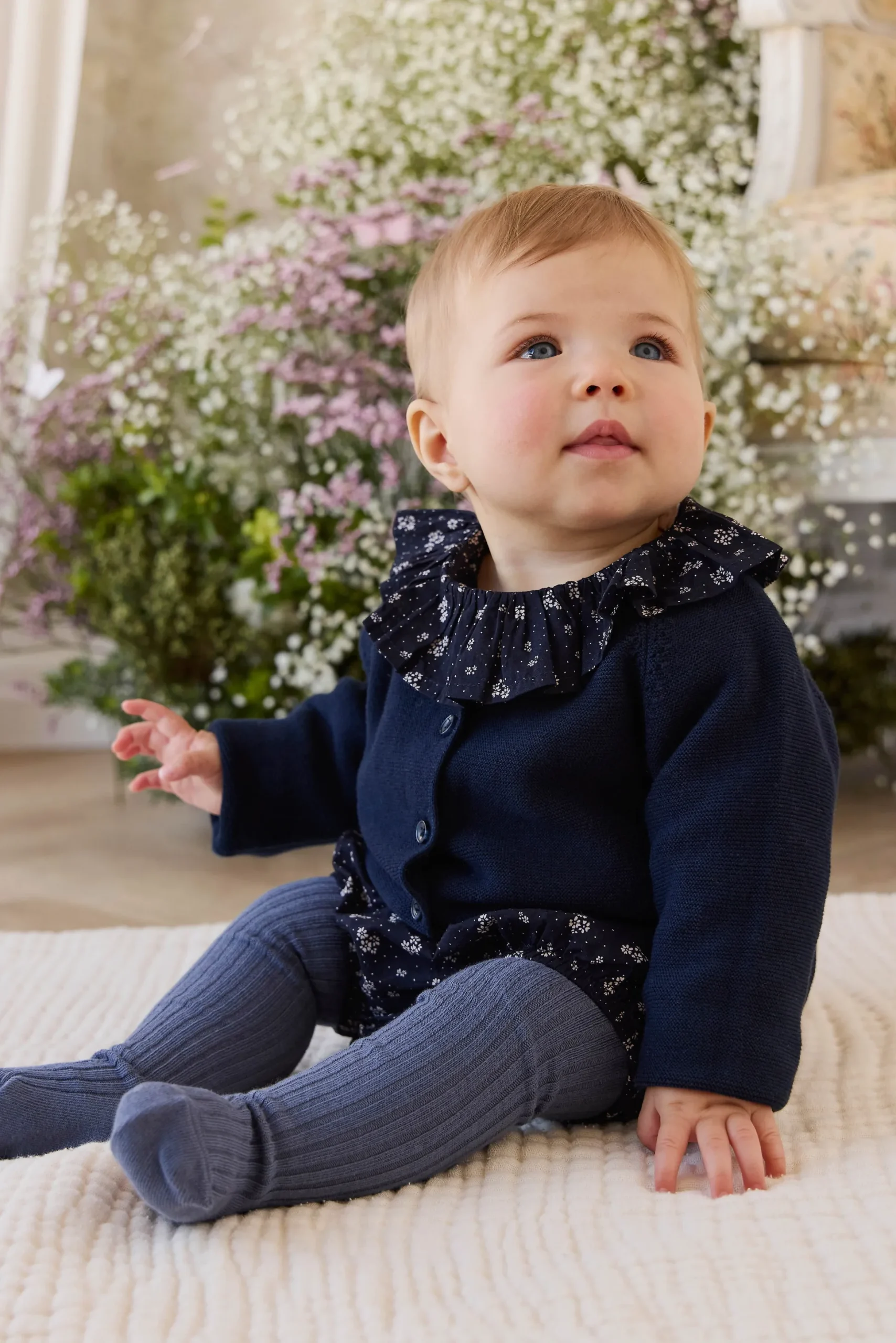 Delaney Knitted Cardigan - Starry Night
