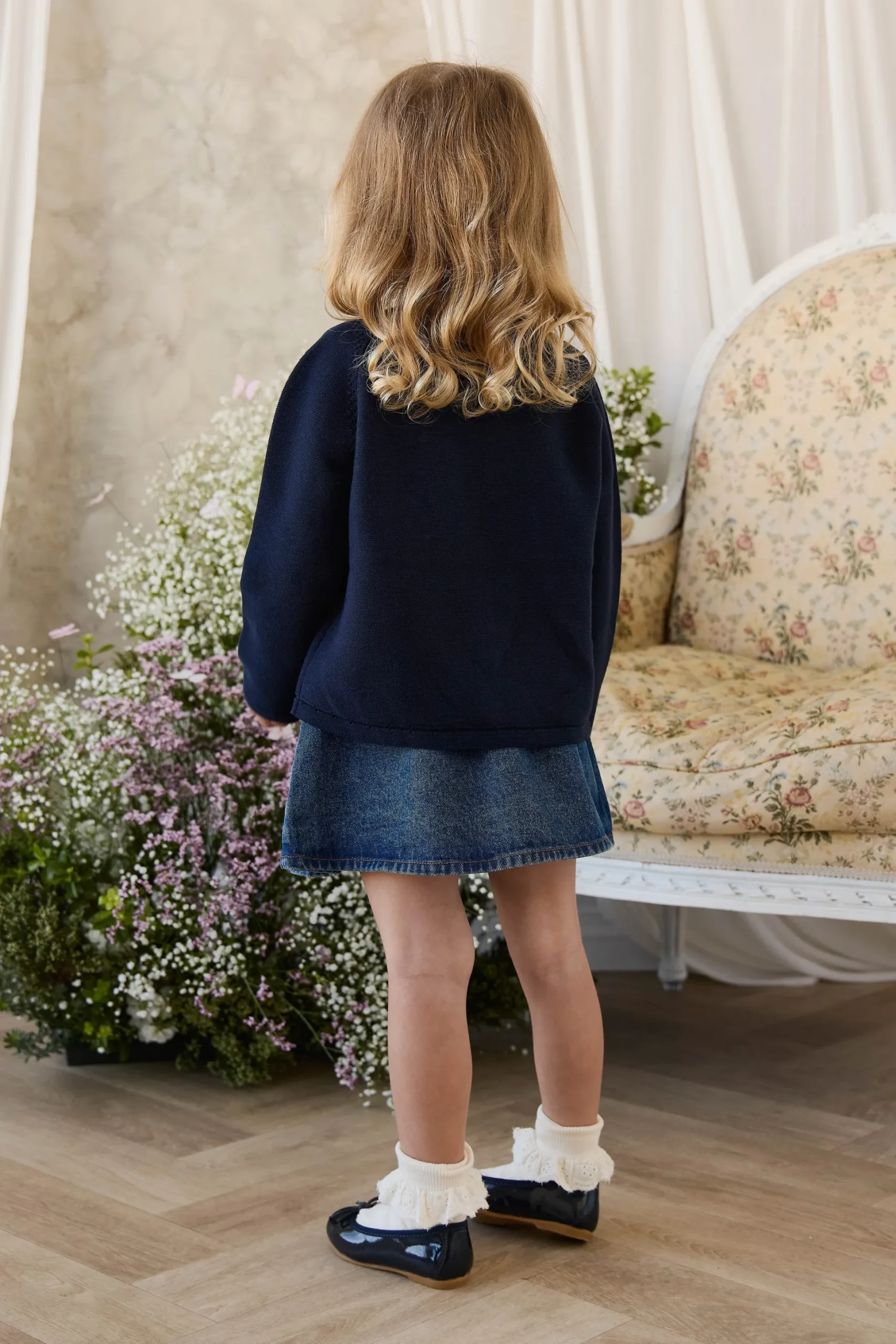 Delaney Knitted Cardigan - Starry Night