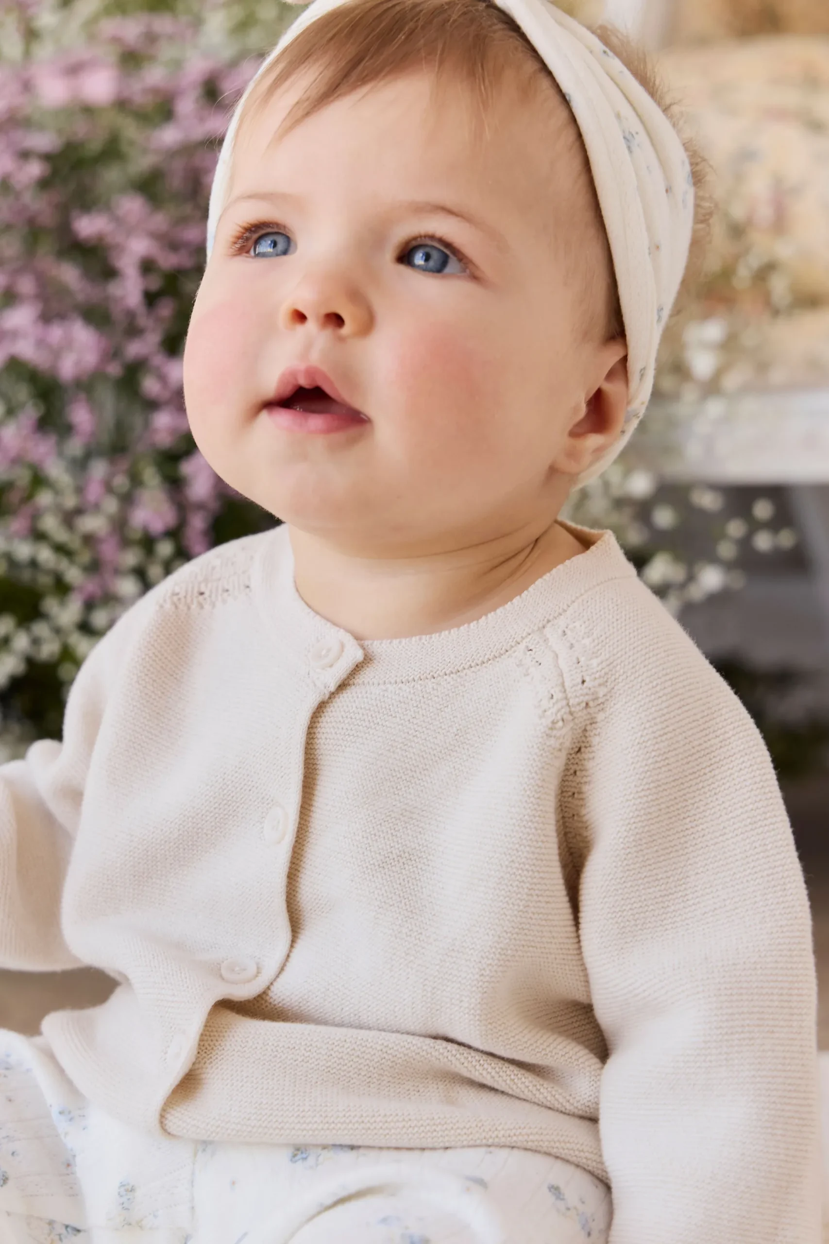Delaney Knitted Cardigan - Vanilla