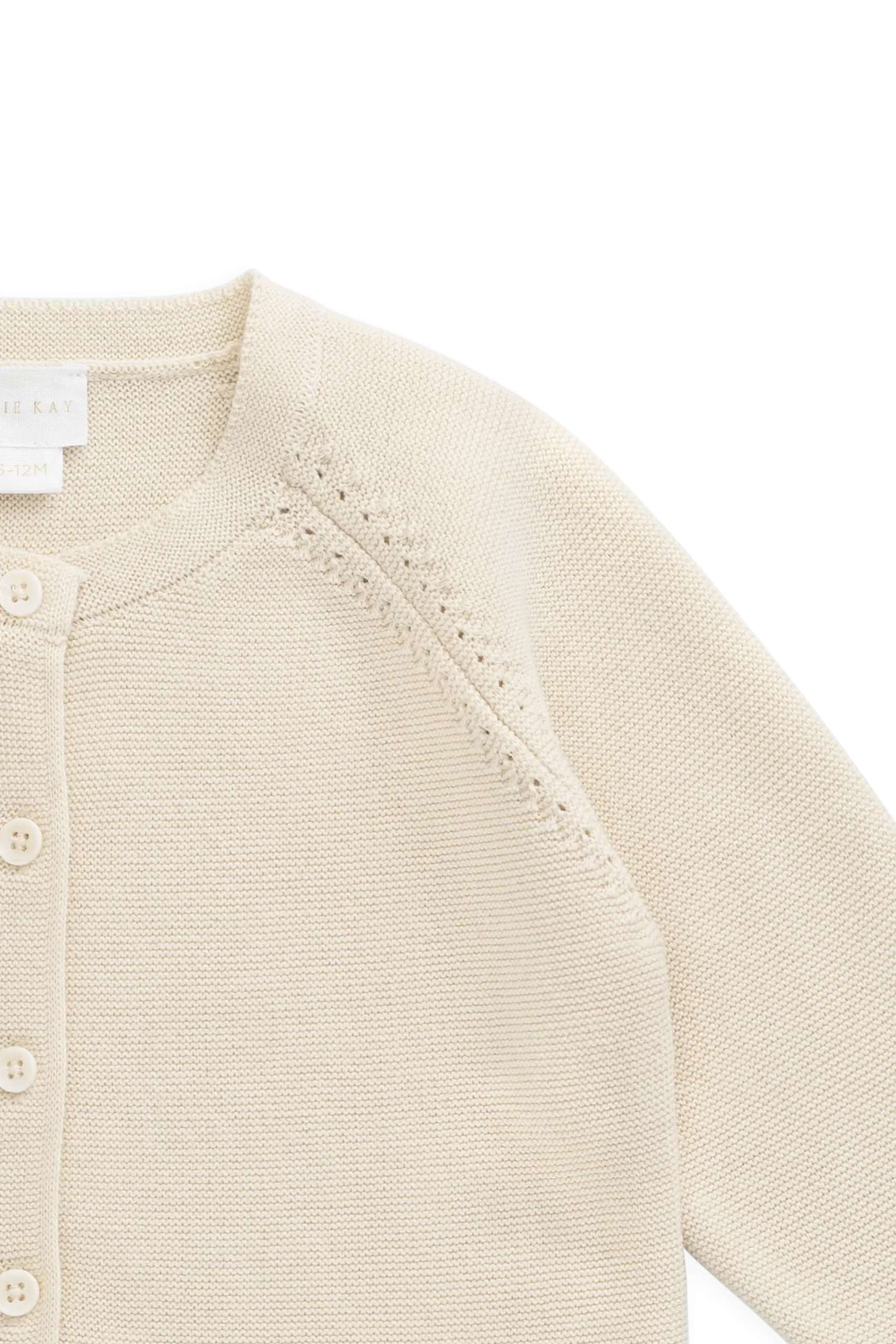 Delaney Knitted Cardigan - Vanilla