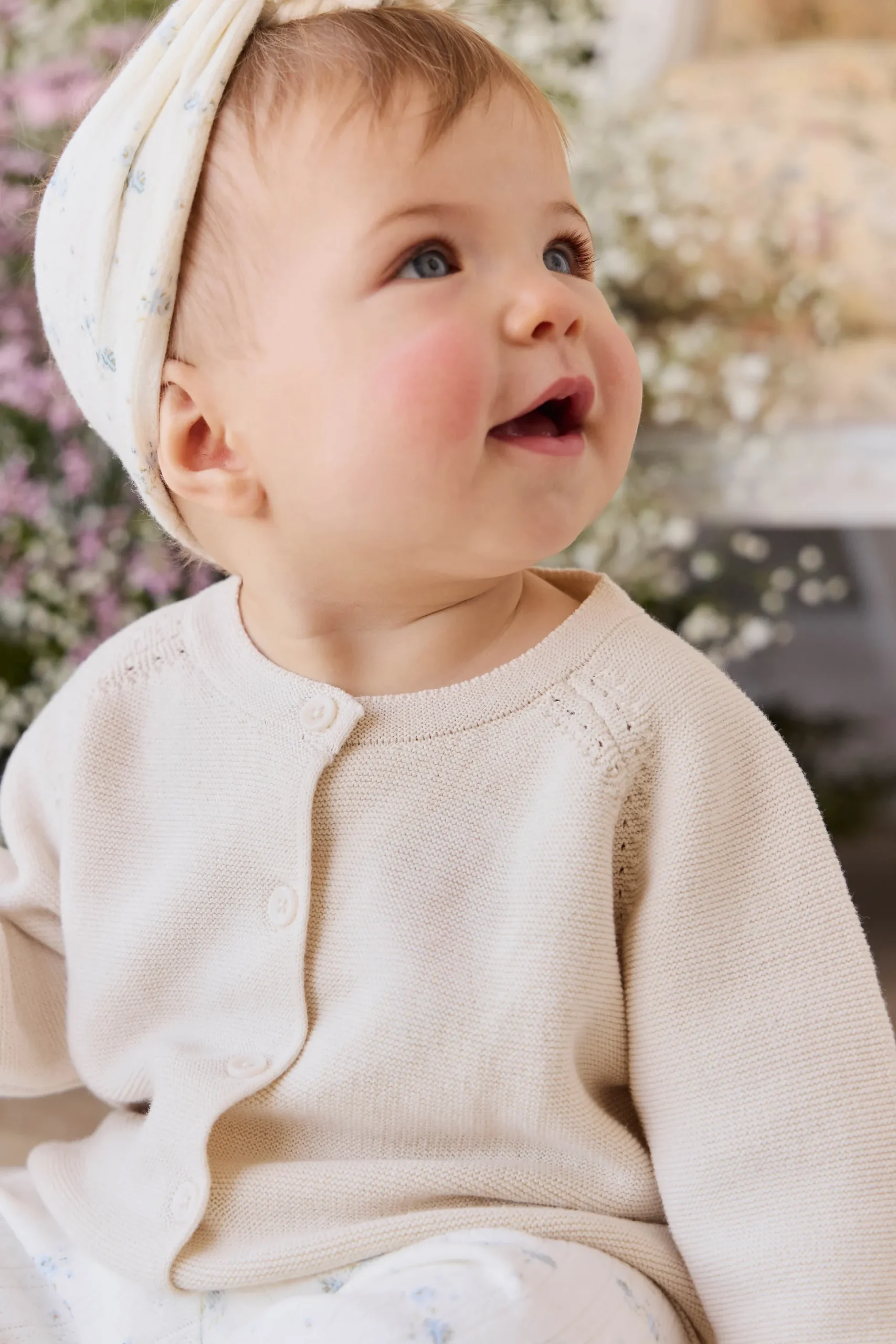 Delaney Knitted Cardigan - Vanilla