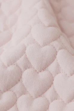 Elara Pincord Jacket - Soft Misty Rose