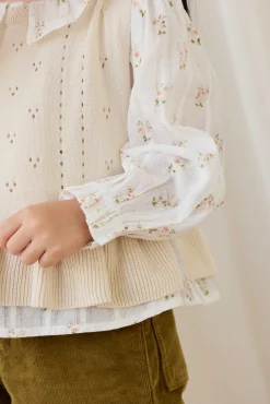 Erica Knitted Top - Vanilla