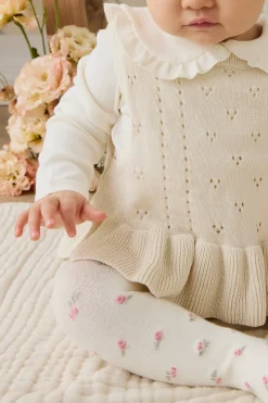 Erica Knitted Top - Vanilla