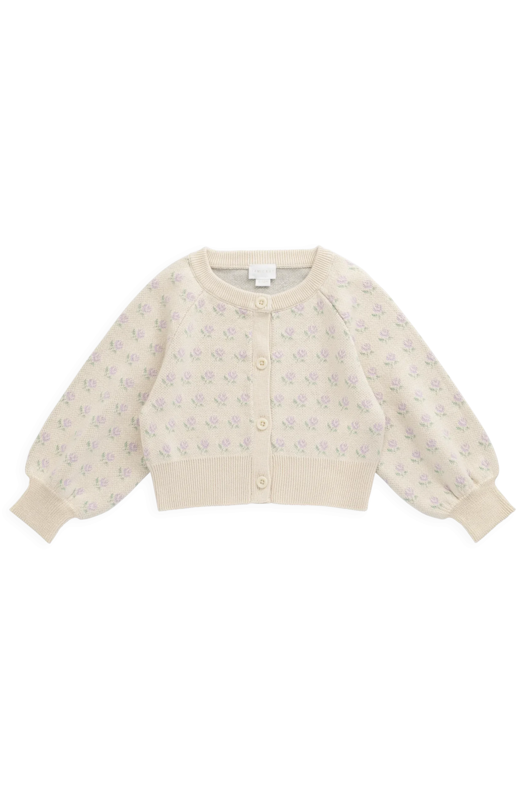 Evie Knitted Cardigan - Vanilla Evie