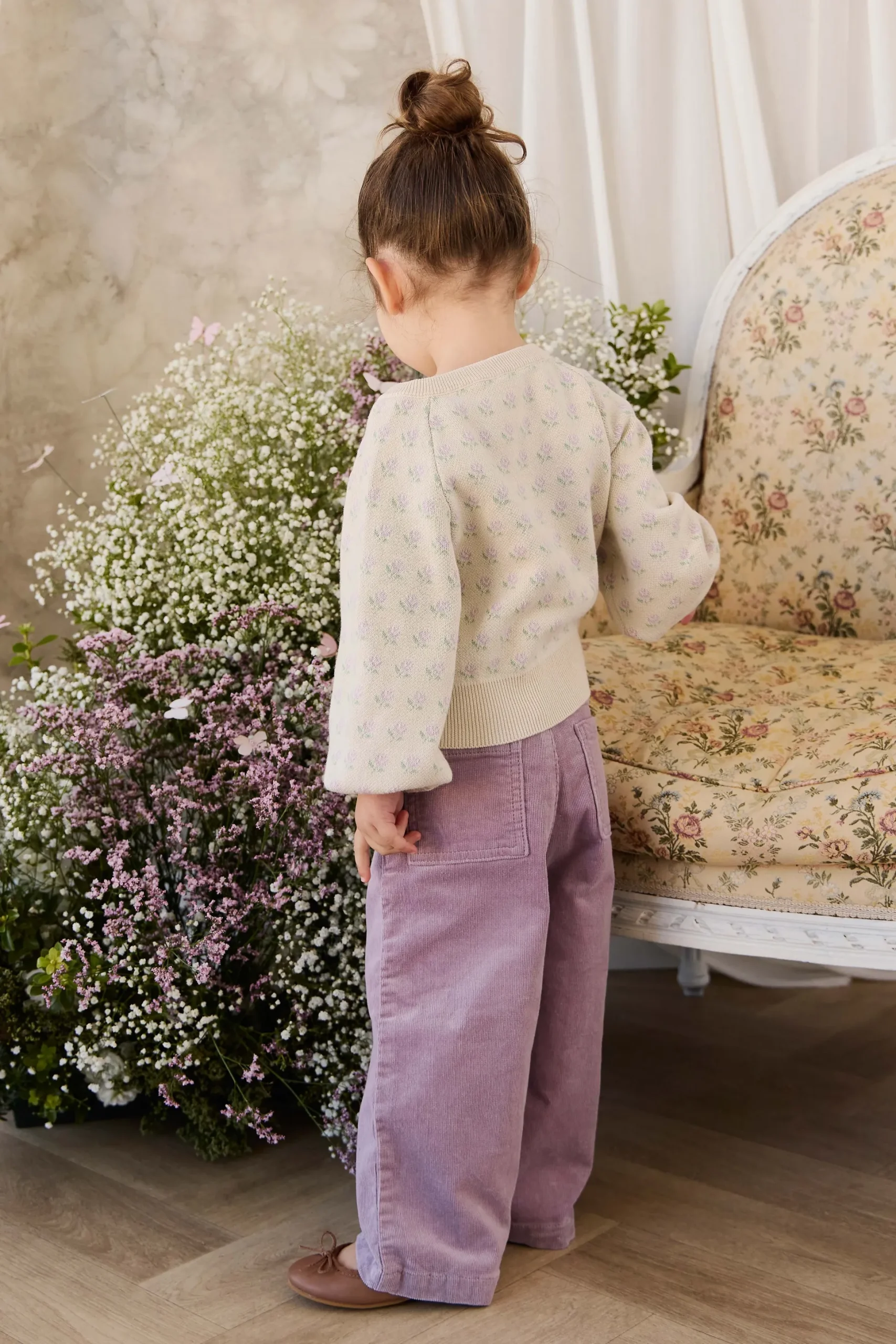 Evie Knitted Cardigan - Vanilla Evie