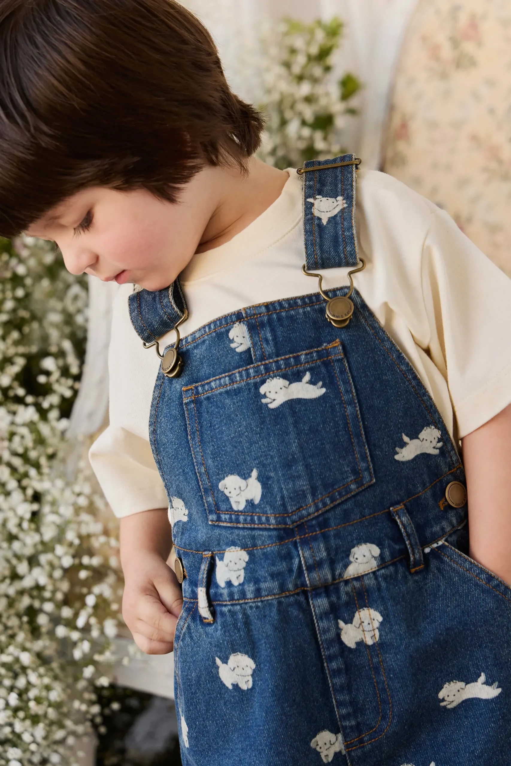 Fenix Short Overall - Finnegan Denim