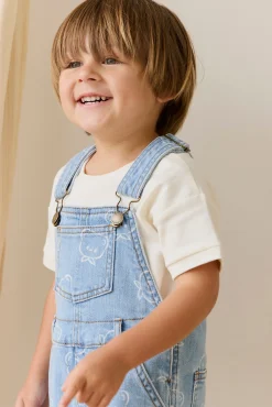 Fenix Short Overalls - Bowie Bear Denim