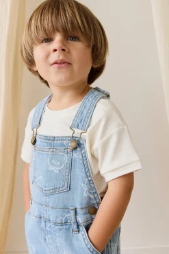 Fenix Short Overalls - Bowie Bear Denim