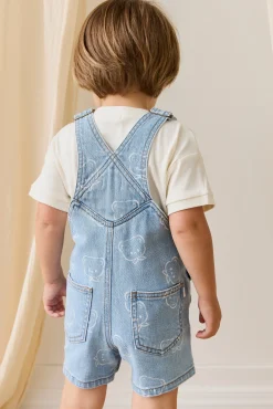 Fenix Short Overalls - Bowie Bear Denim