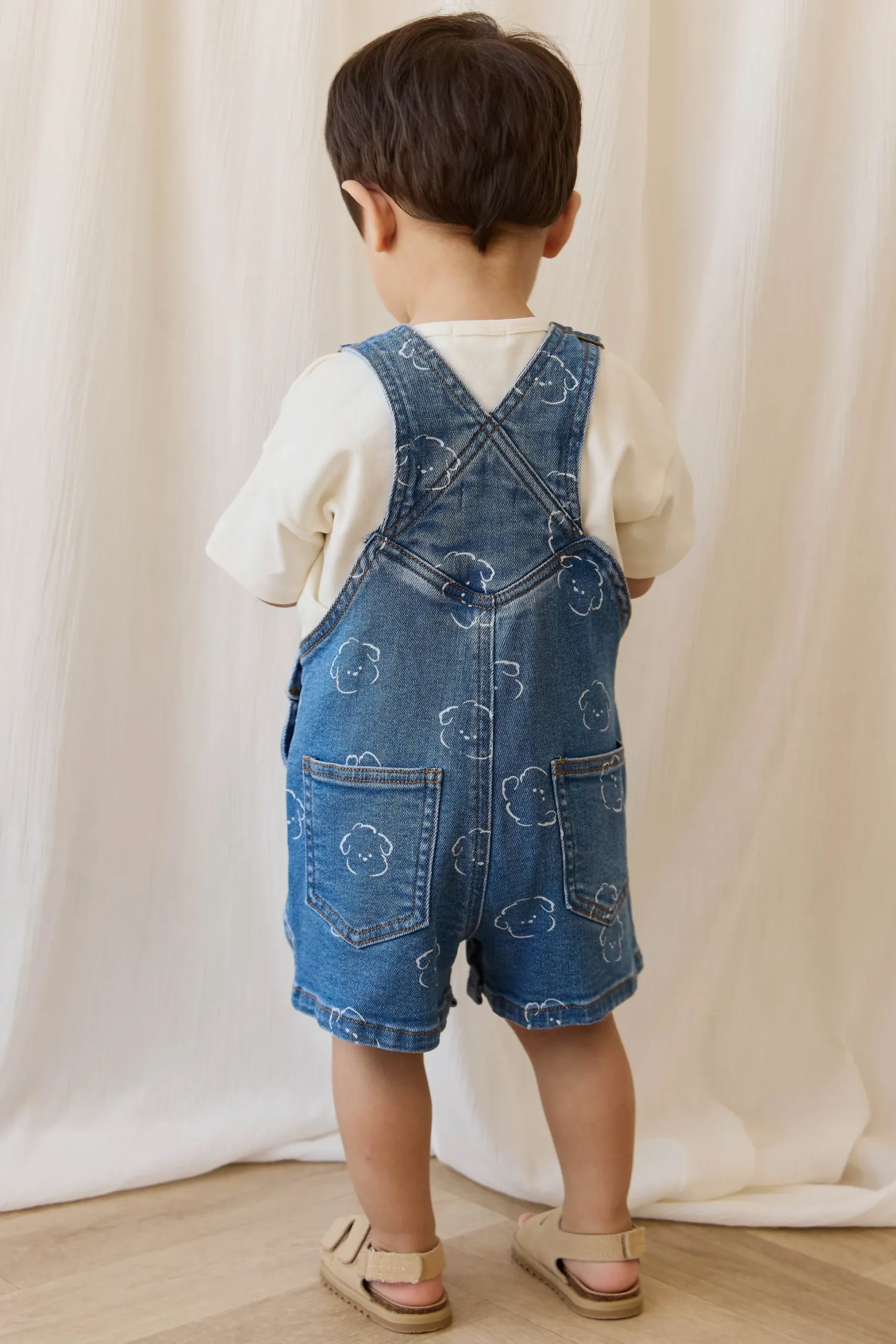 Fenix Short Overalls-Haru Denim