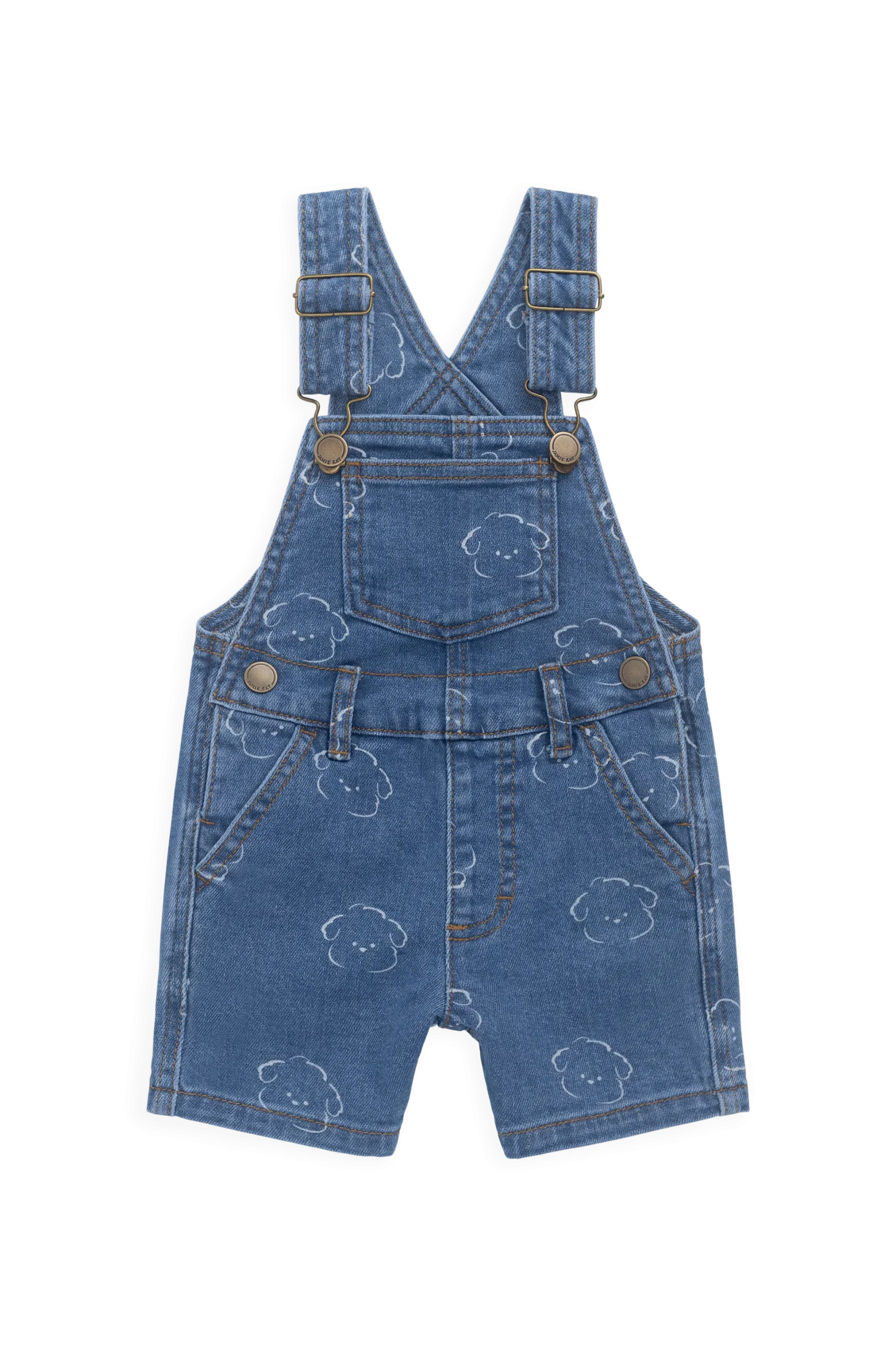 Fenix Short Overalls-Haru Denim
