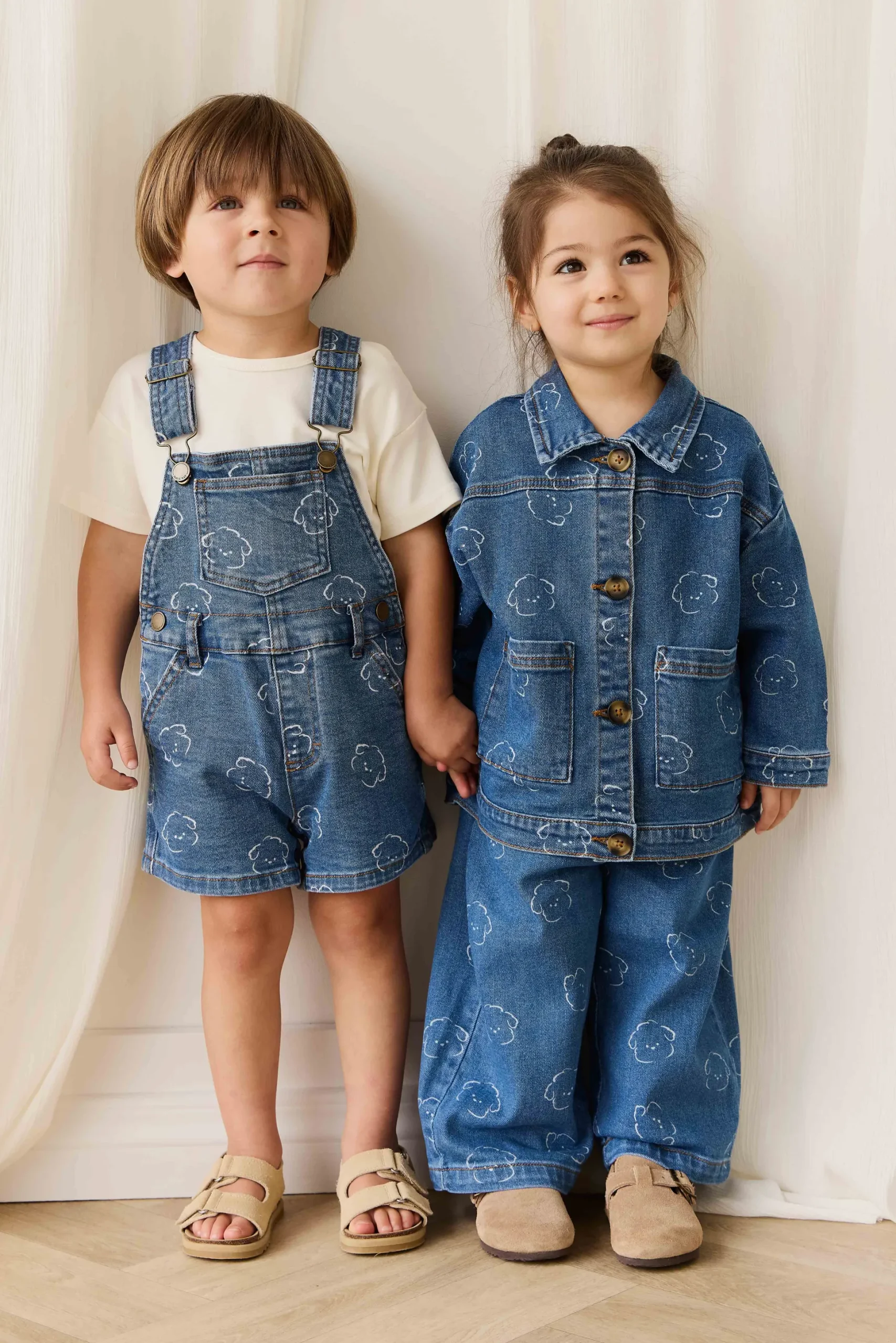 Fenix Short Overalls-Haru Denim