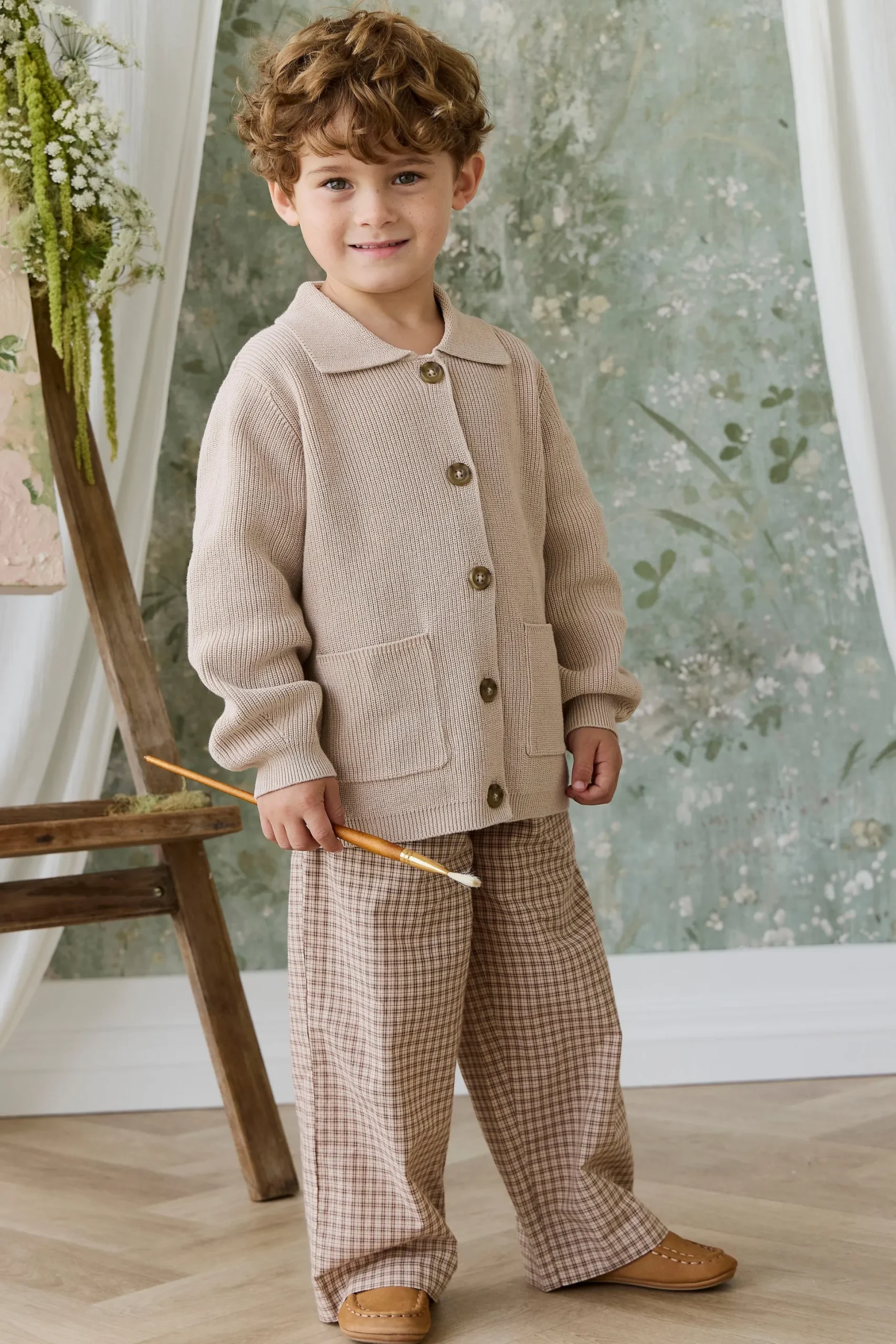 Ford Knit Jacket - Sand
