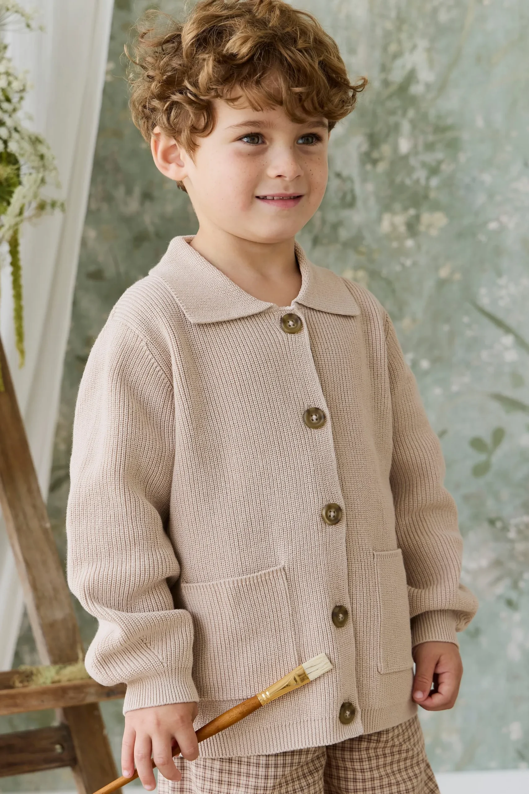 Ford Knit Jacket - Sand