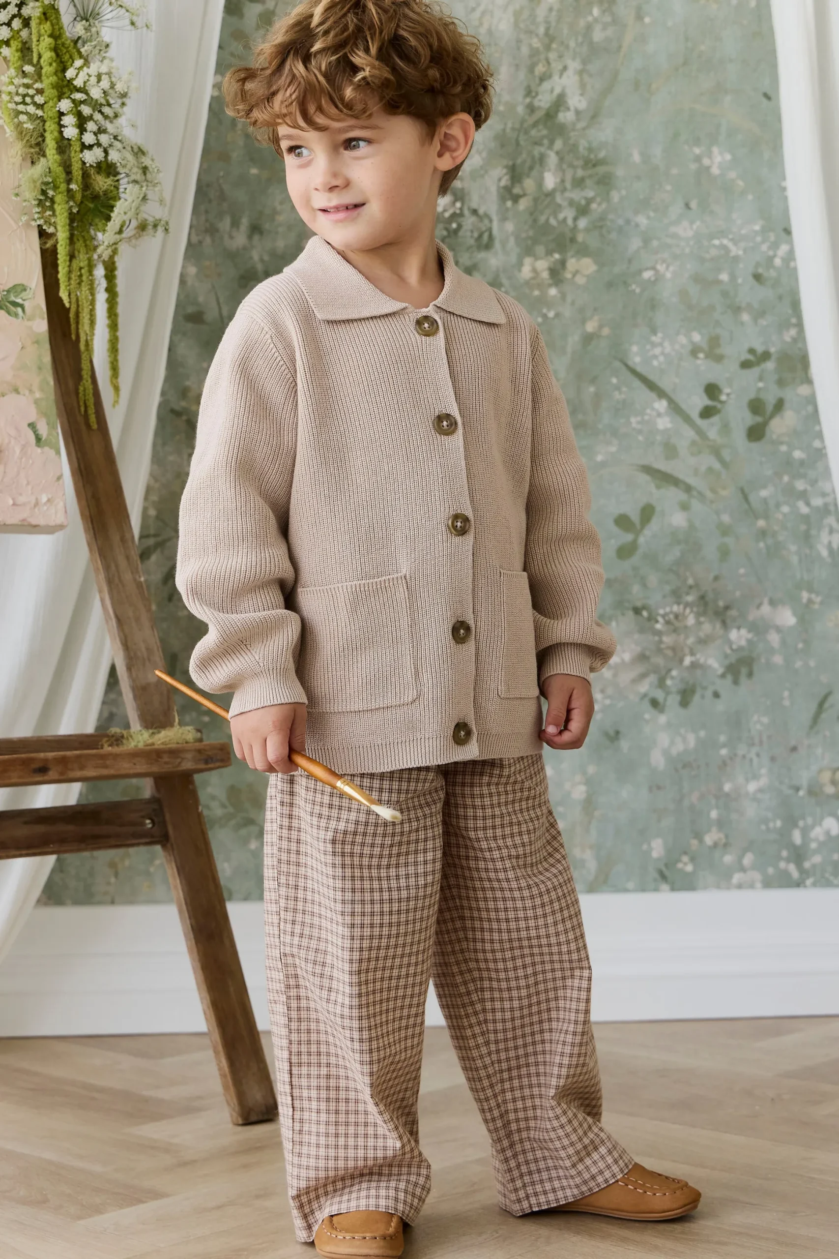 Ford Knit Jacket - Sand