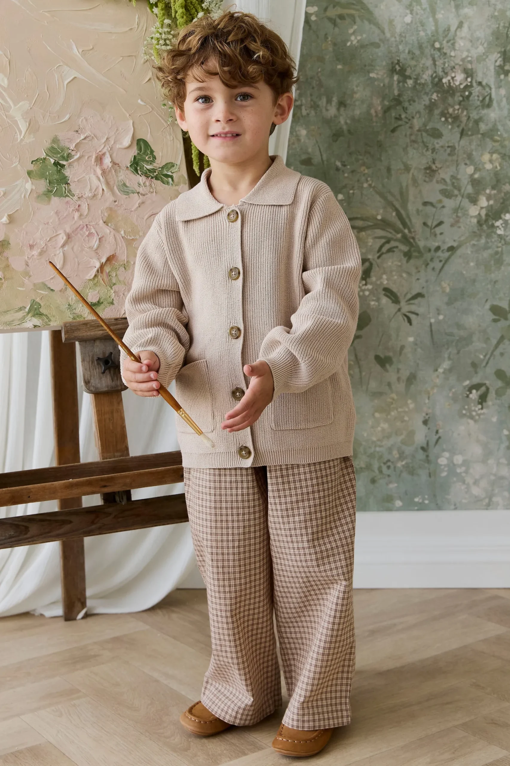Ford Knit Jacket - Sand