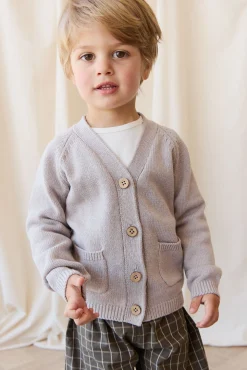 Franco Cardigan - Moleskin Marle