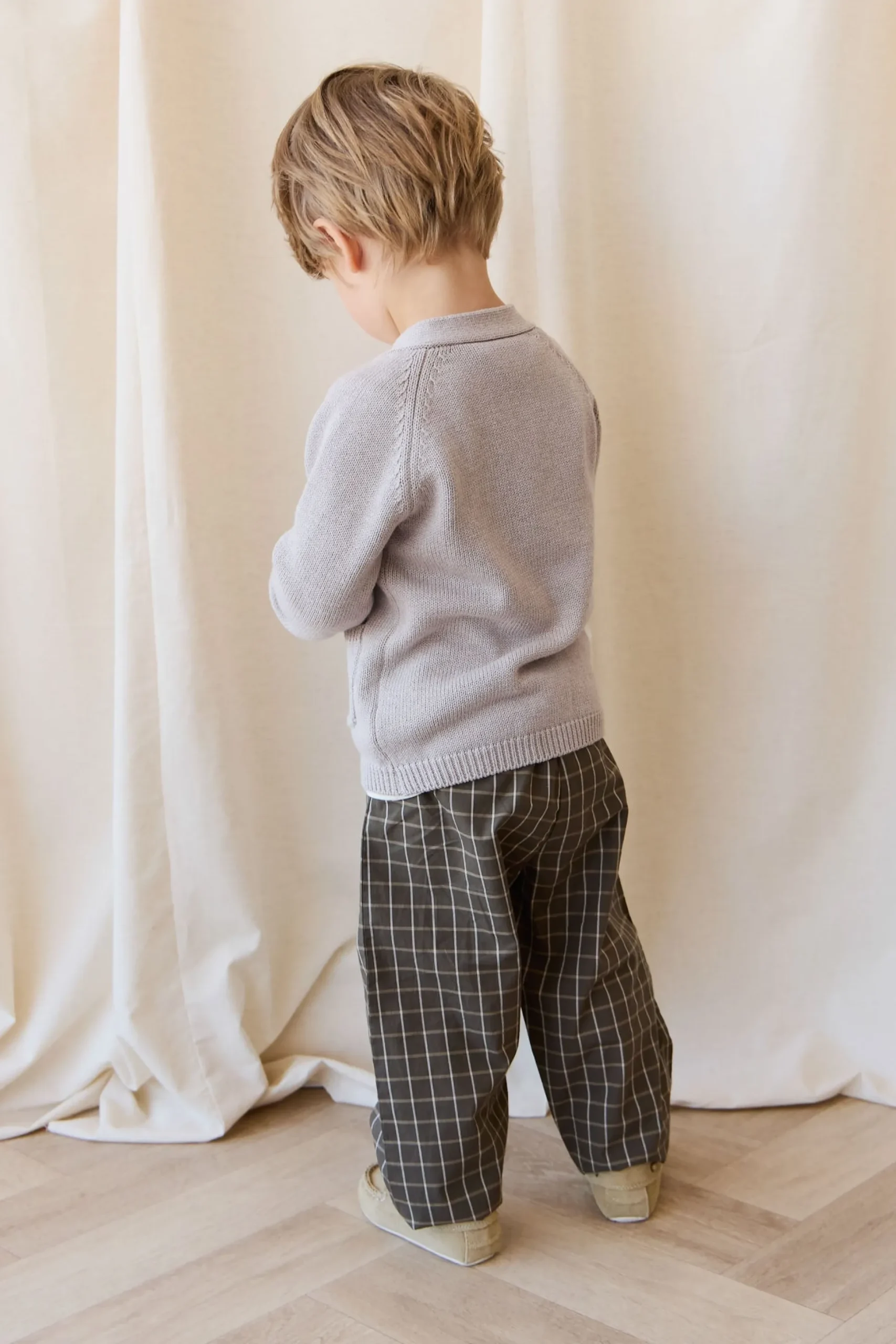 Franco Cardigan - Moleskin Marle