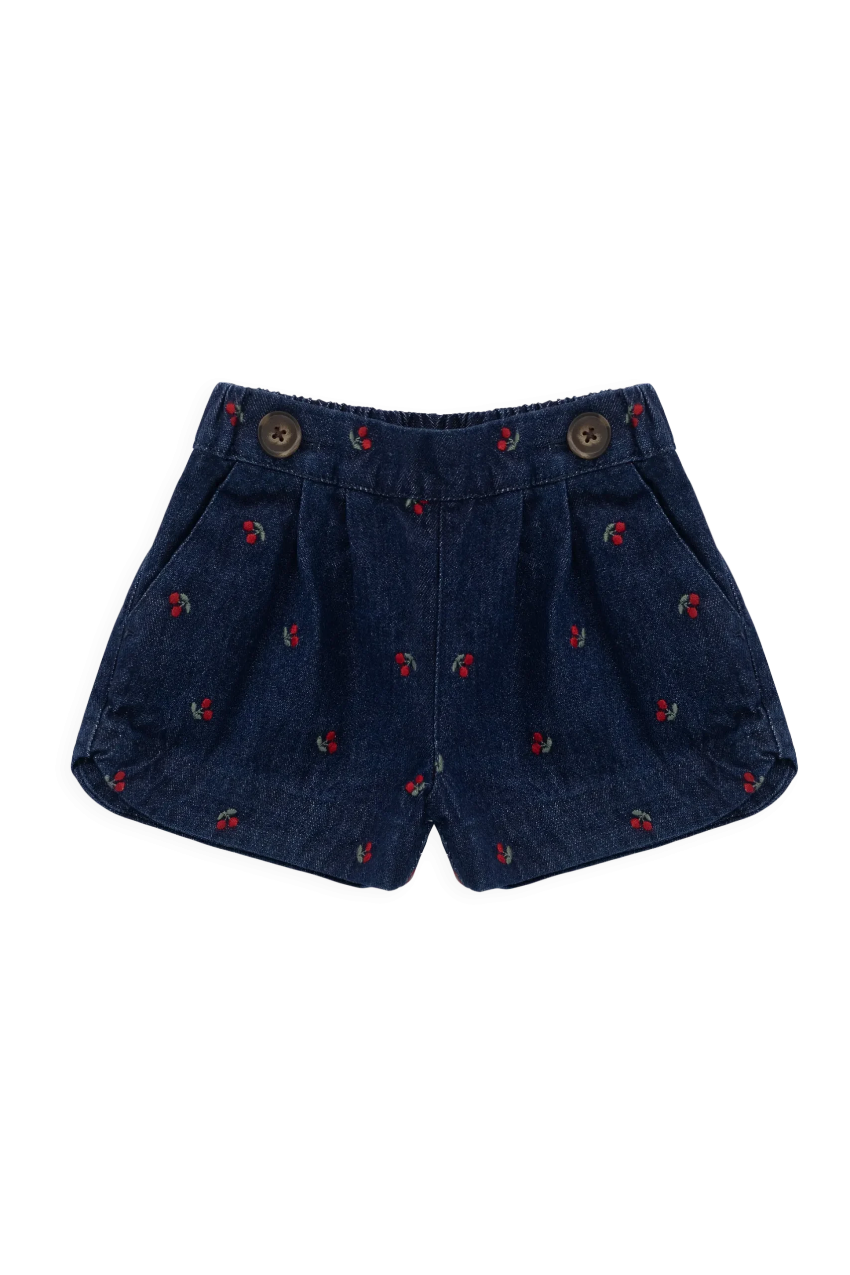 Jardine Short - Cerise Denim