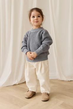 Johan Knit Jumper-Dawn