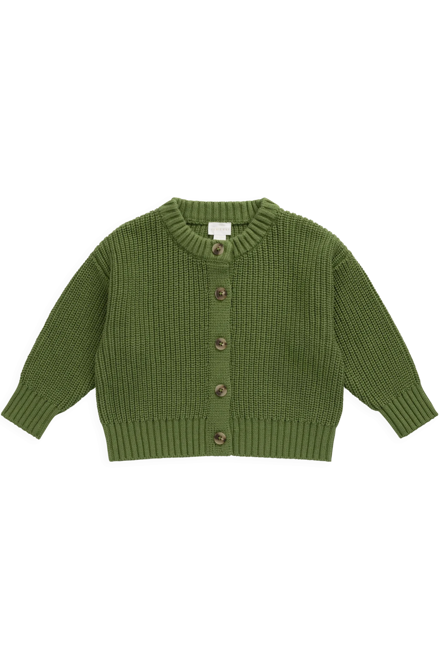 Johan Knitted Cardigan - Matcha