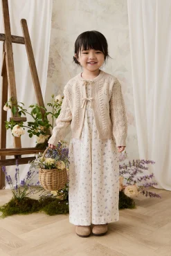 Josephine Cardigan - Light Oatmeal Marle