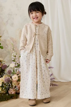 Josephine Cardigan - Light Oatmeal Marle