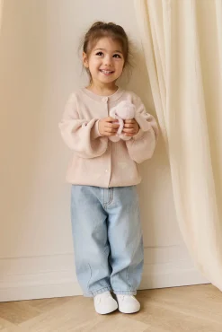 Kayla Cardigan - Kylie Heart Jacquard Morganite