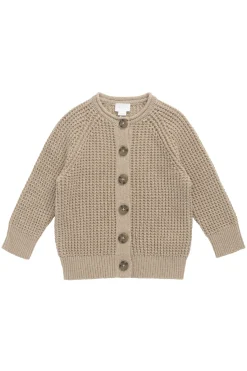 Lane Knit Cardigan - Sand Dune Marle