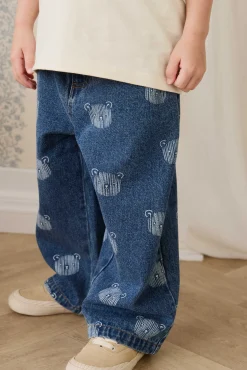 Linus Denim Pant - Teddy Face Denim