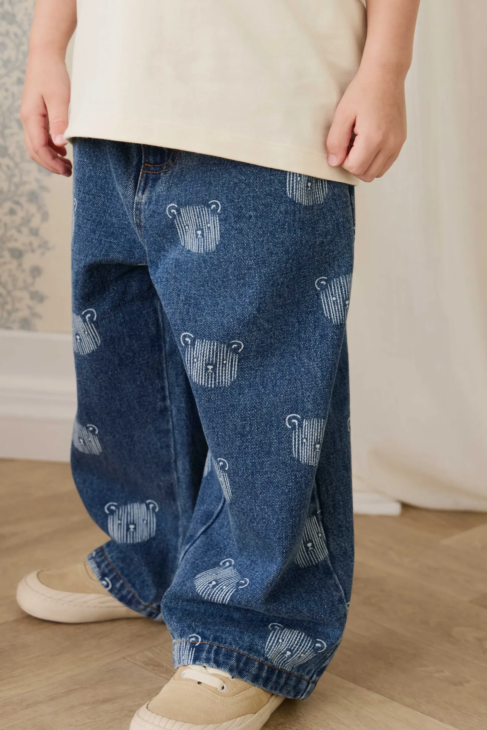 Linus Denim Pant - Teddy Face Denim