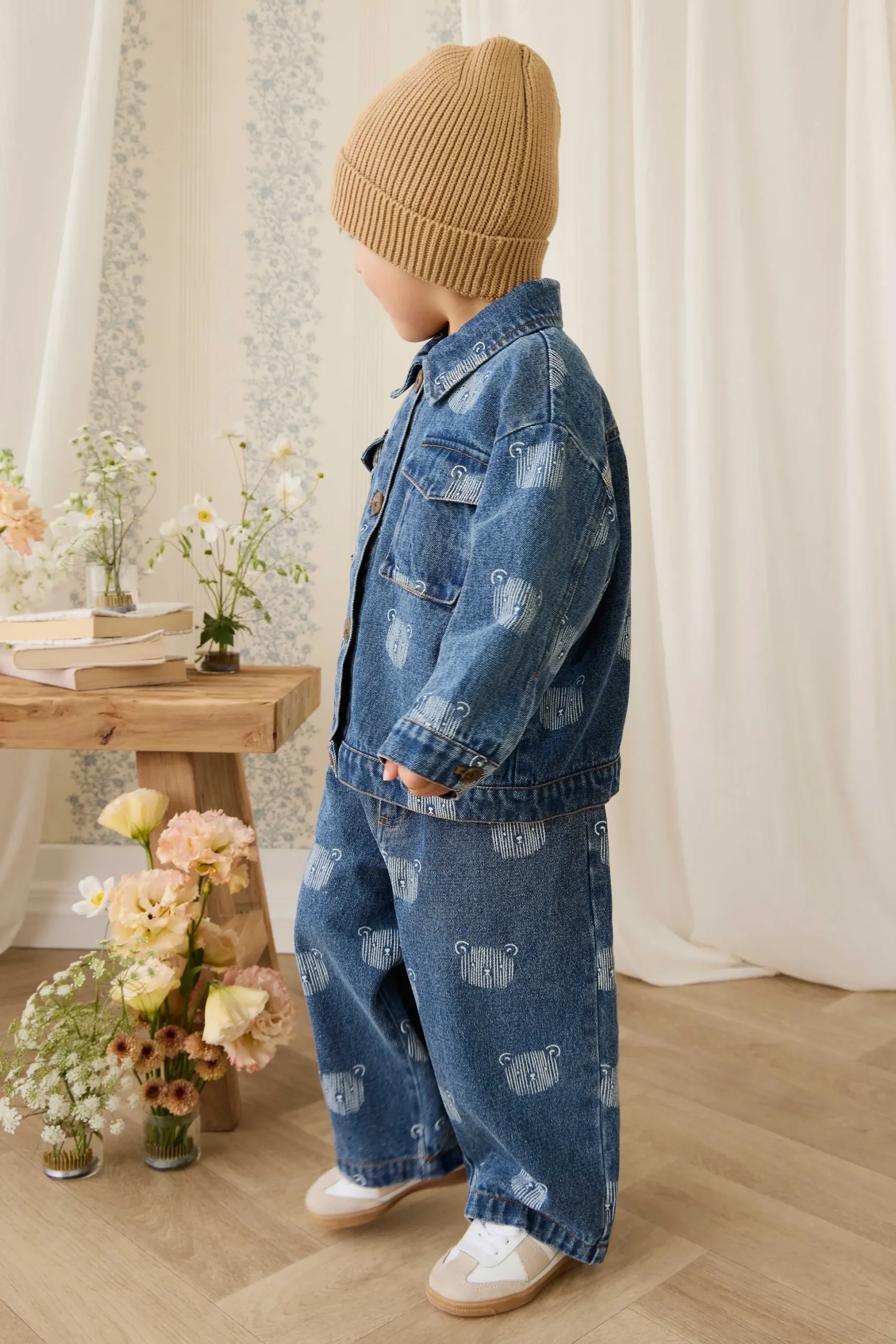 Linus Denim Pant - Teddy Face Denim