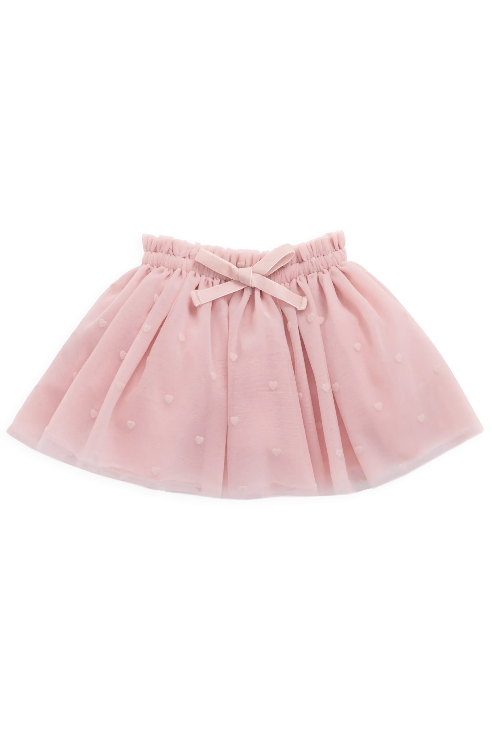 Lottie Skirt - Petite Heart Carnation