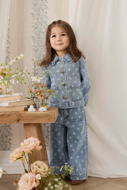 Malani Jacket - Tully Floral Denim