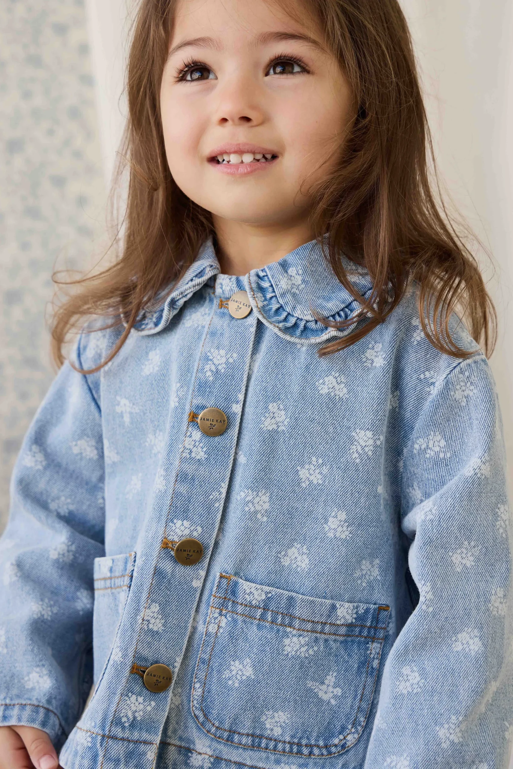 Malani Jacket - Tully Floral Denim