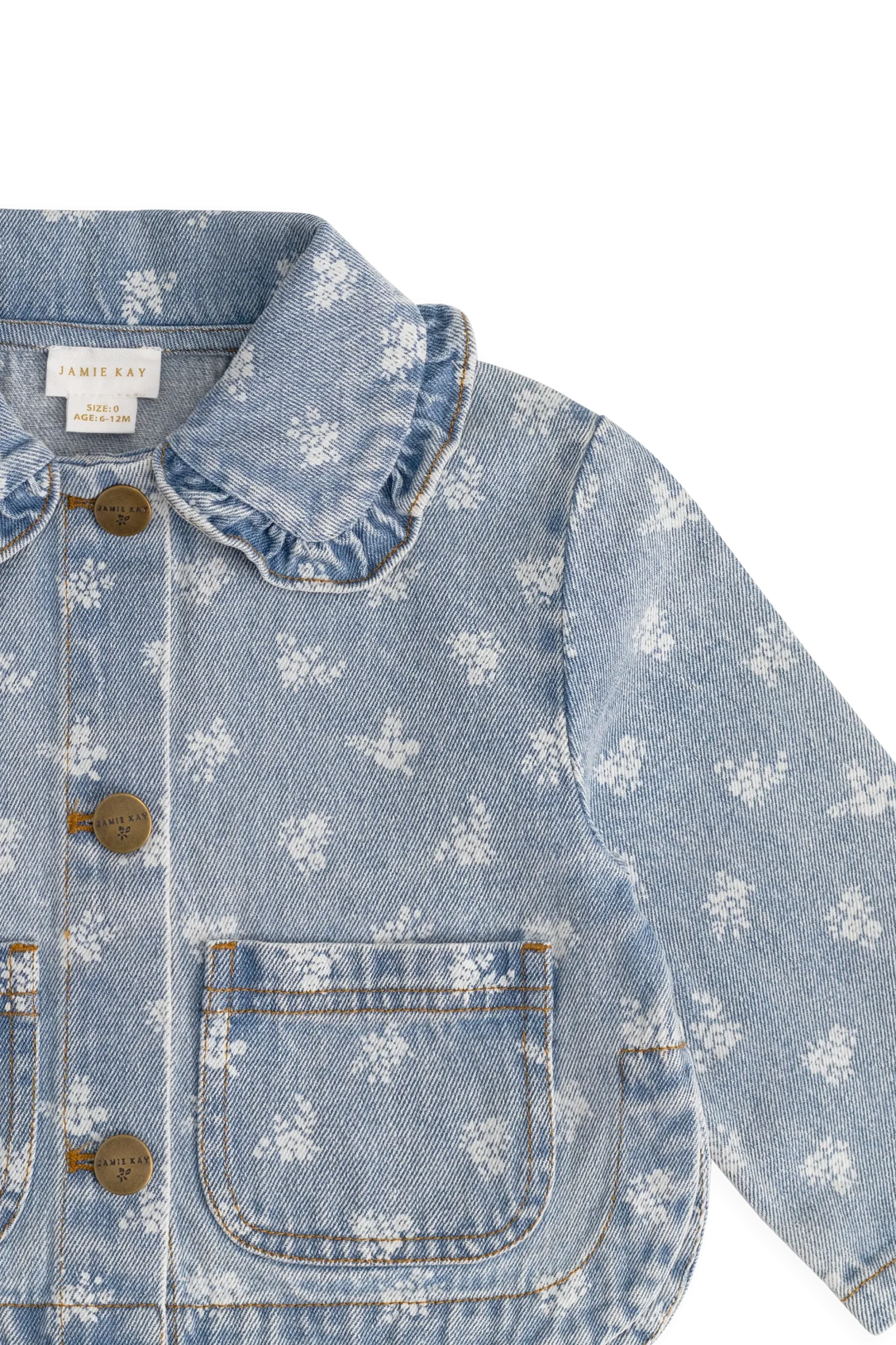 Malani Jacket - Tully Floral Denim