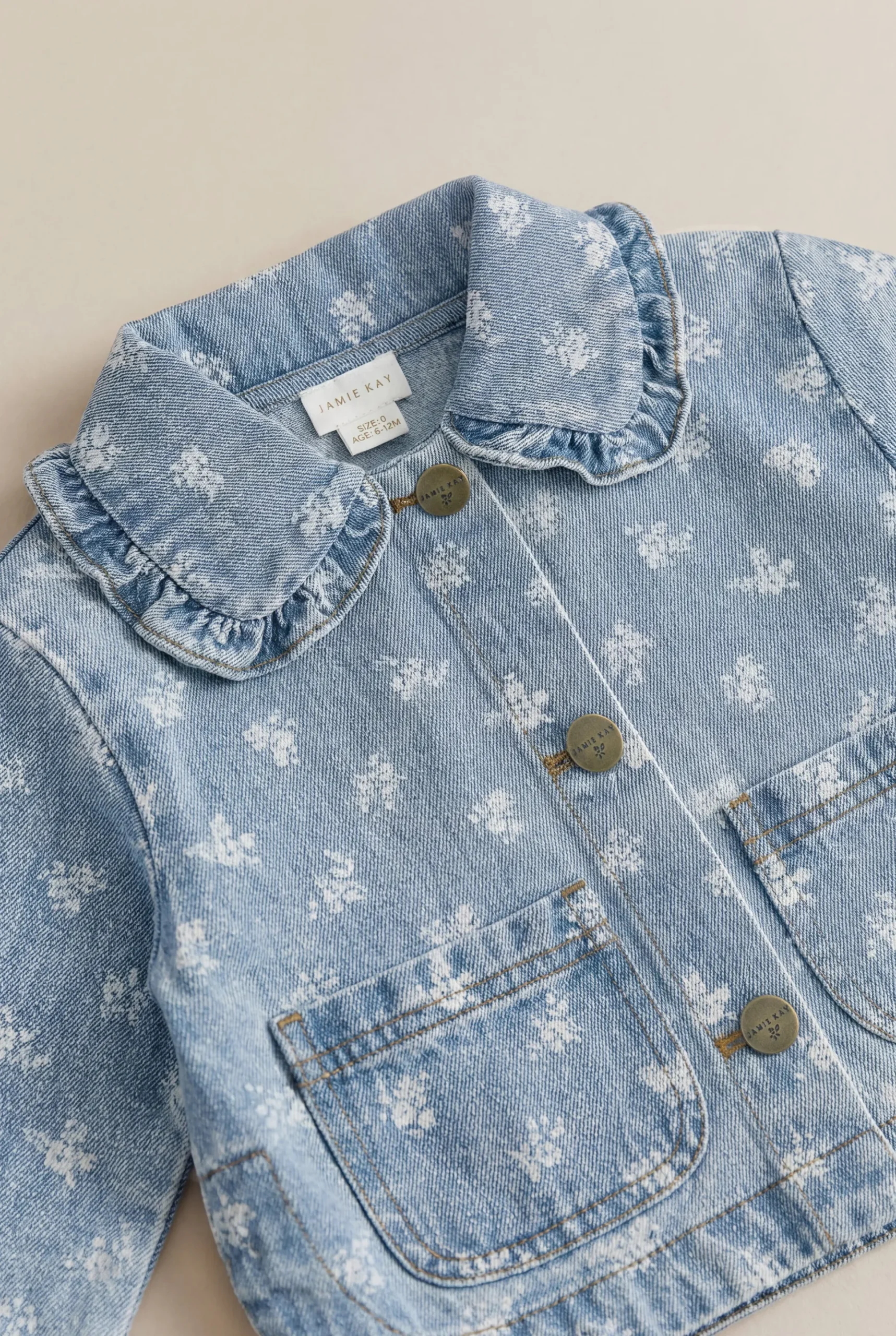Malani Jacket - Tully Floral Denim