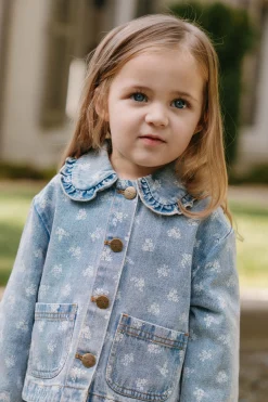 Malani Jacket - Tully Floral Denim