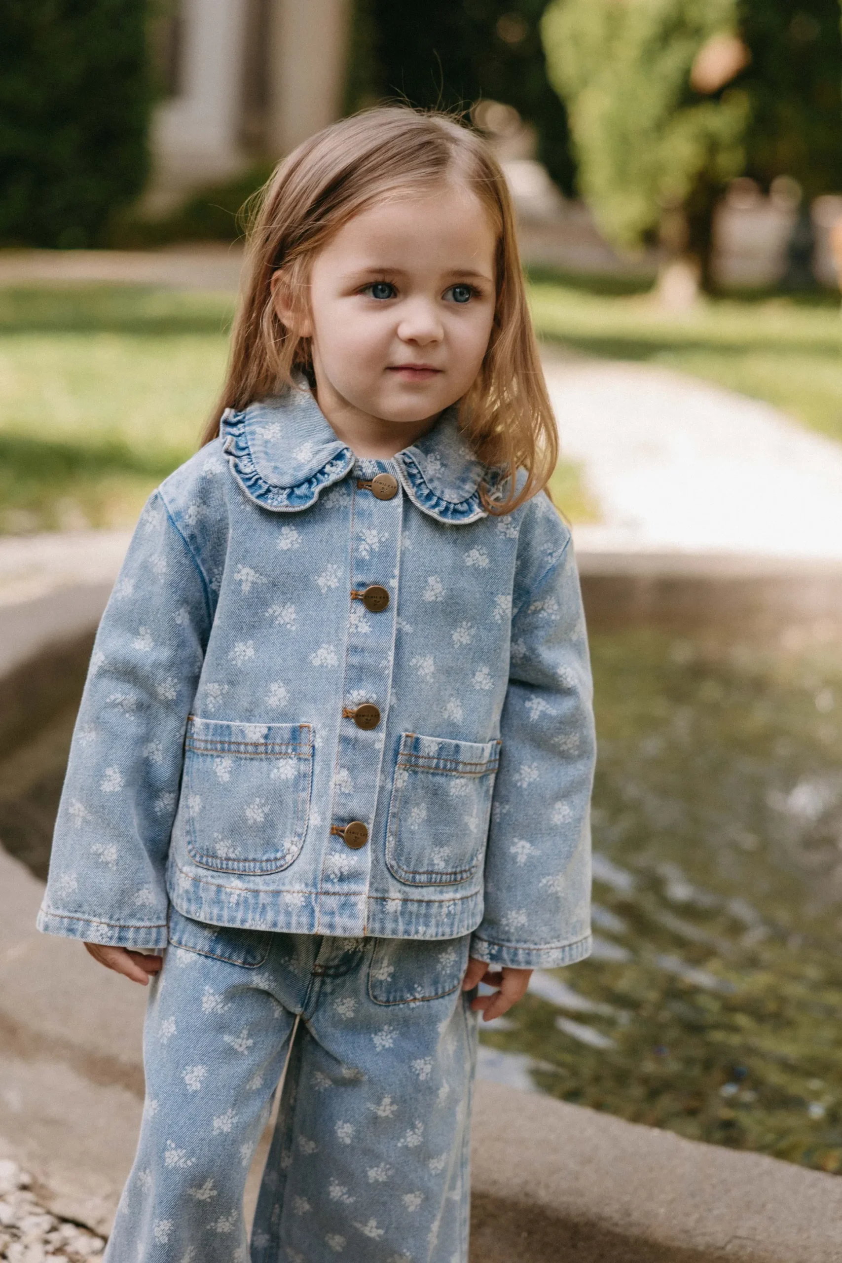 Malani Jacket - Tully Floral Denim