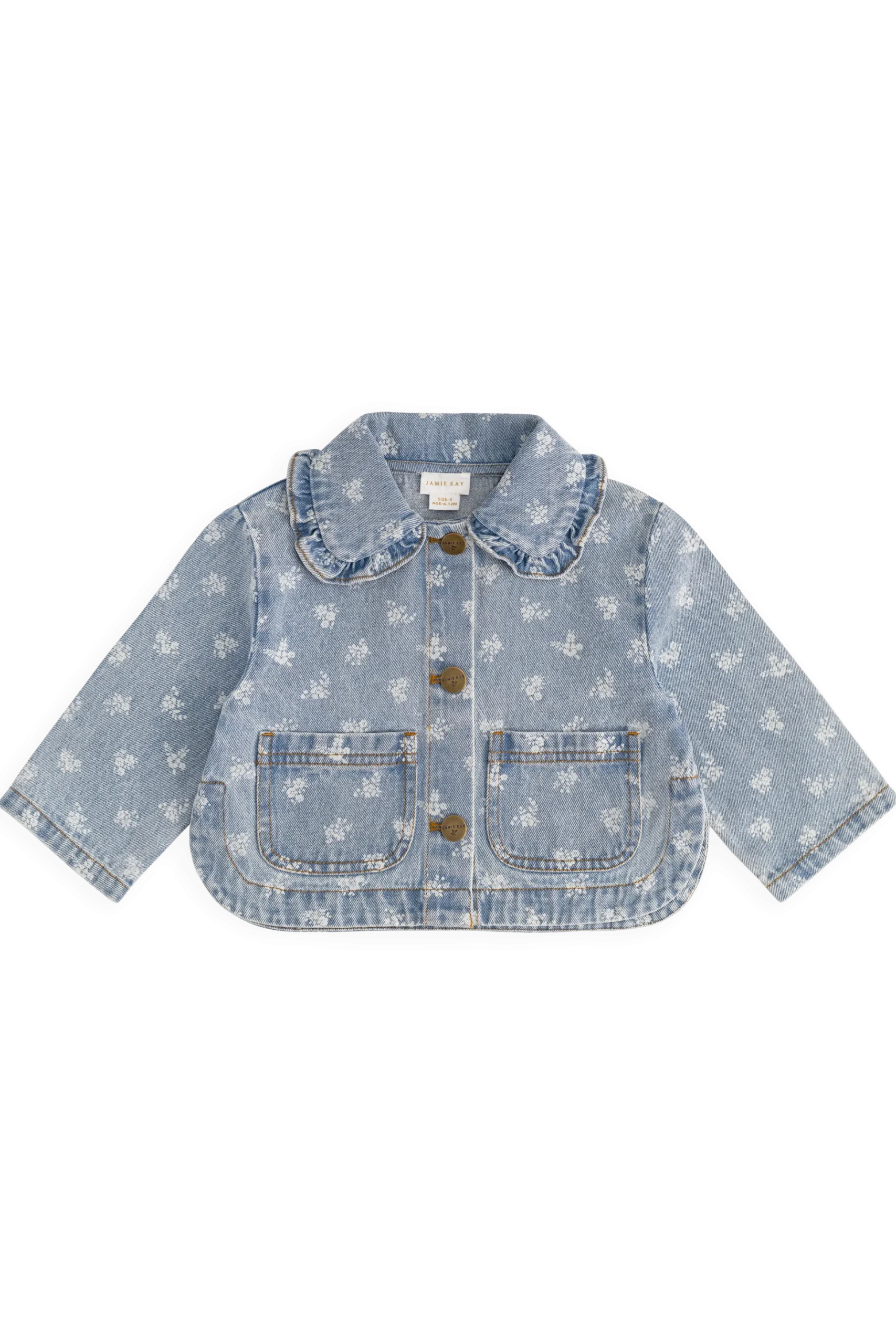 Malani Jacket - Tully Floral Denim